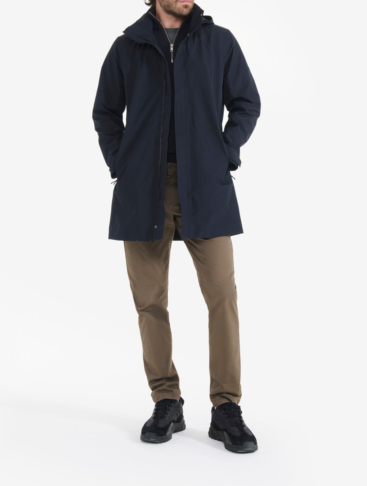 Parka longue GORE-TEX avec capuche retractable Aigle seconde main photo 5