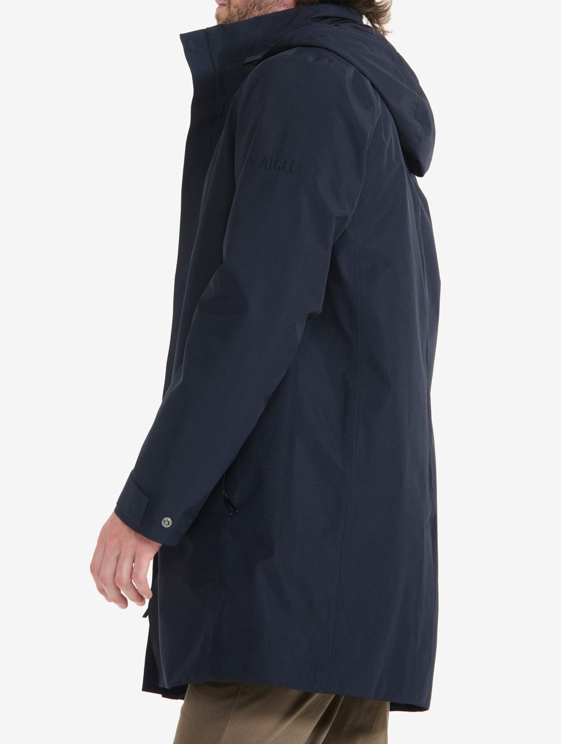 Parka longue GORE-TEX avec capuche retractable Aigle seconde main photo 6