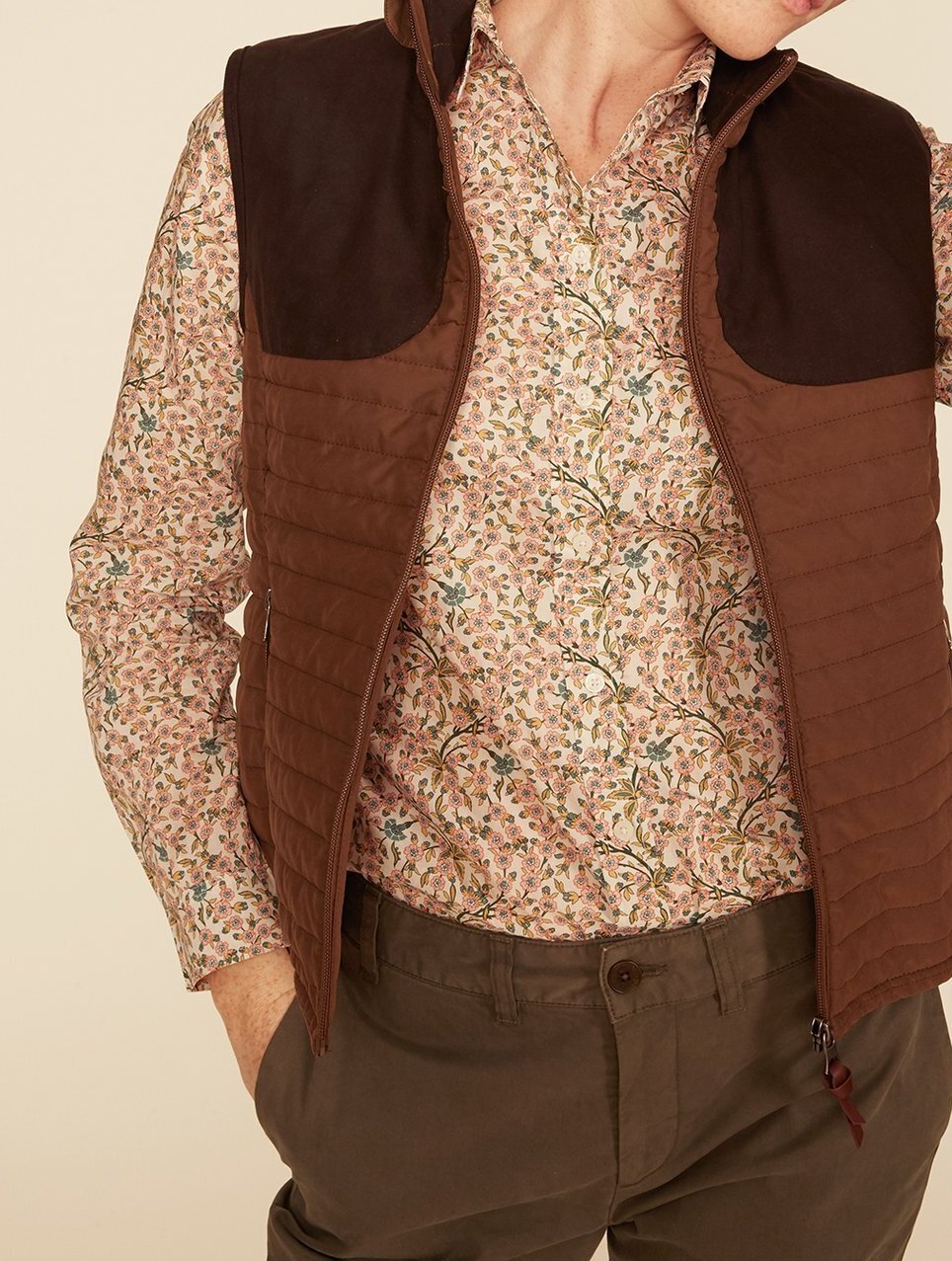 Gilet matelassé esprit chasse Aigle seconde main photo 4