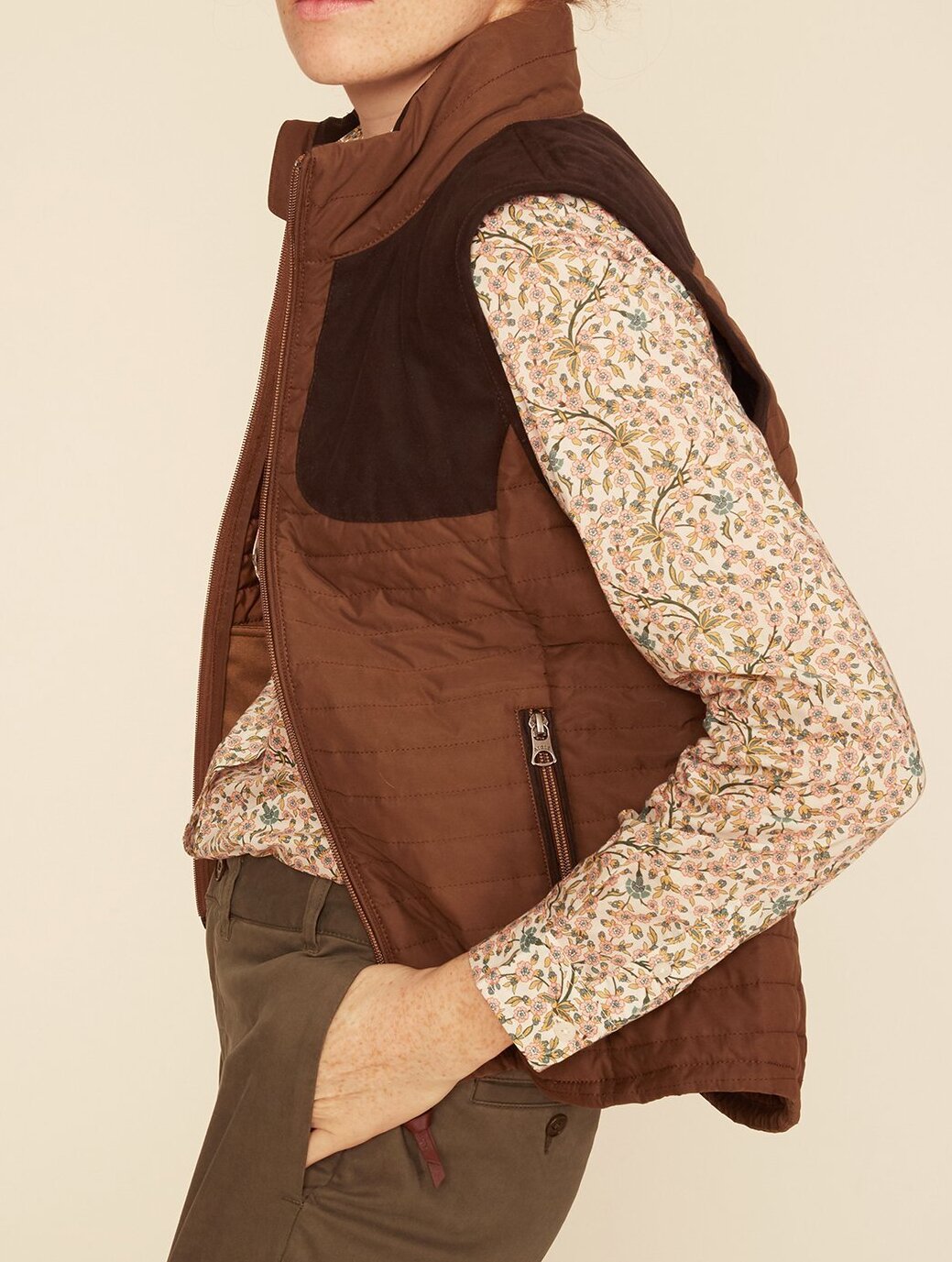 Gilet matelassé esprit chasse Aigle seconde main photo 5