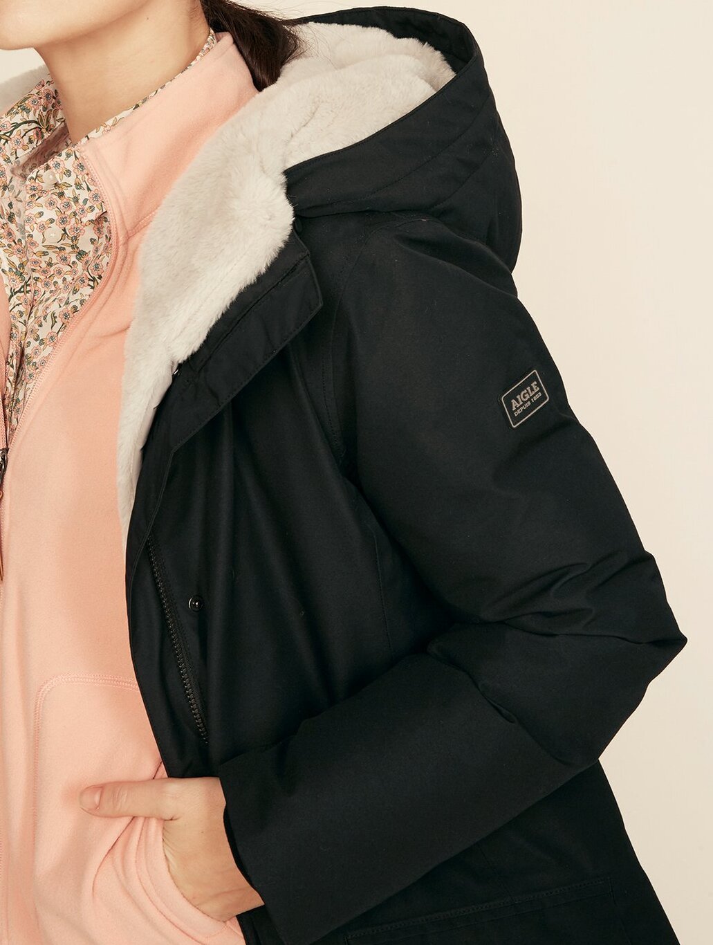 Parka chaude duvet Gore-Tex® Aigle seconde main photo 3