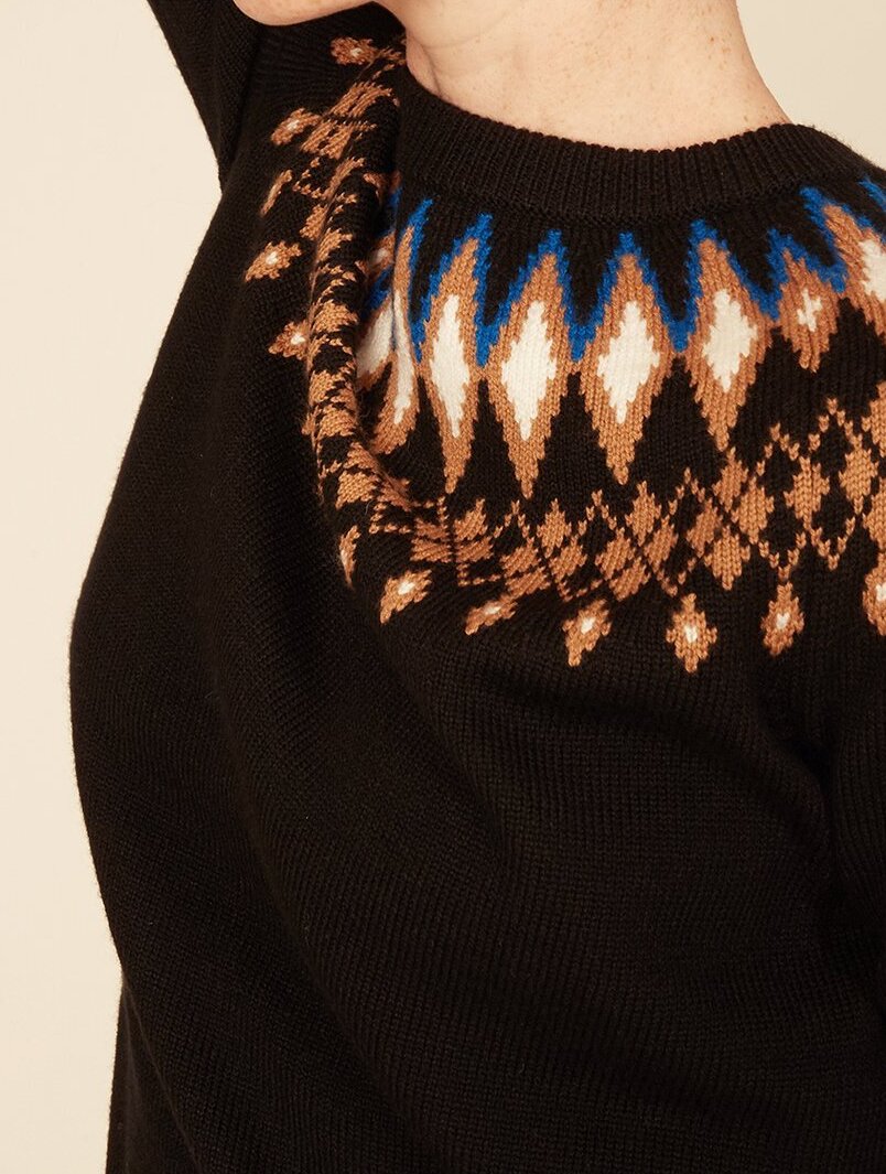 Pull chaud esprit ski Aigle seconde main photo 3