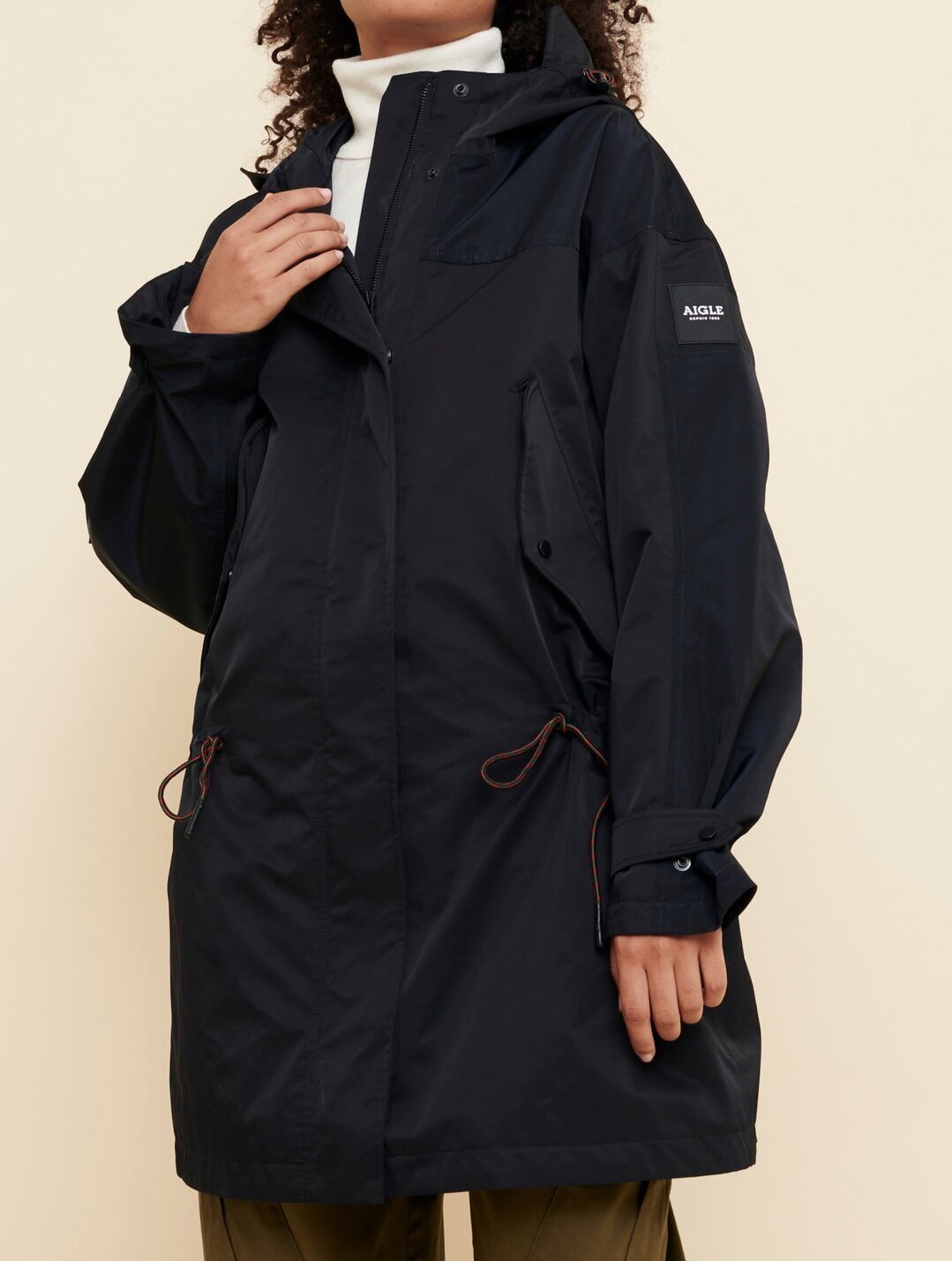Parka imperméable oversize Aigle seconde main photo 6