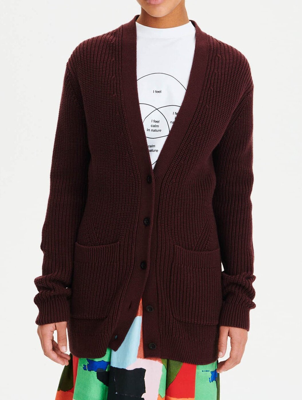 Cardigan en coton biologique Aigle seconde main photo 3