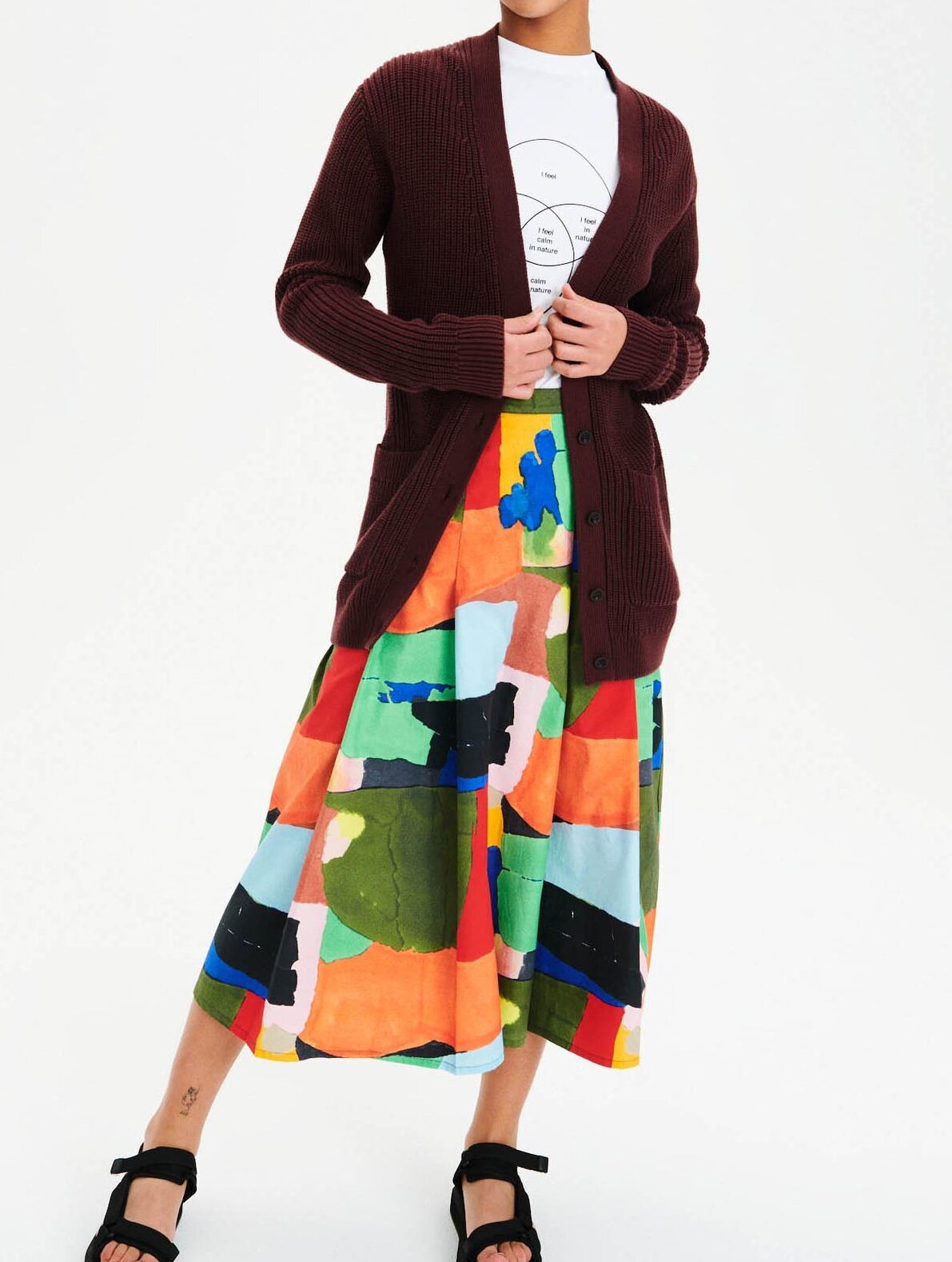 Cardigan en coton biologique Aigle seconde main photo 4