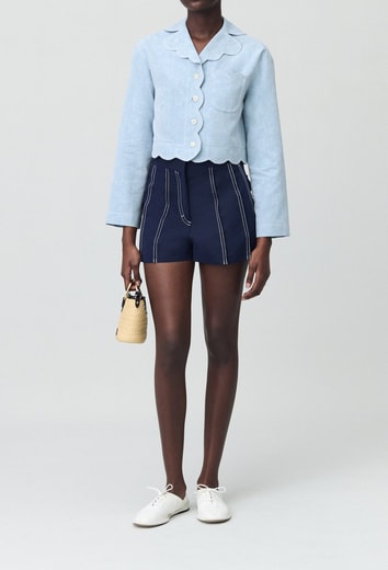 Chemise Denim Claudie Seconde Main seconde main photo 2