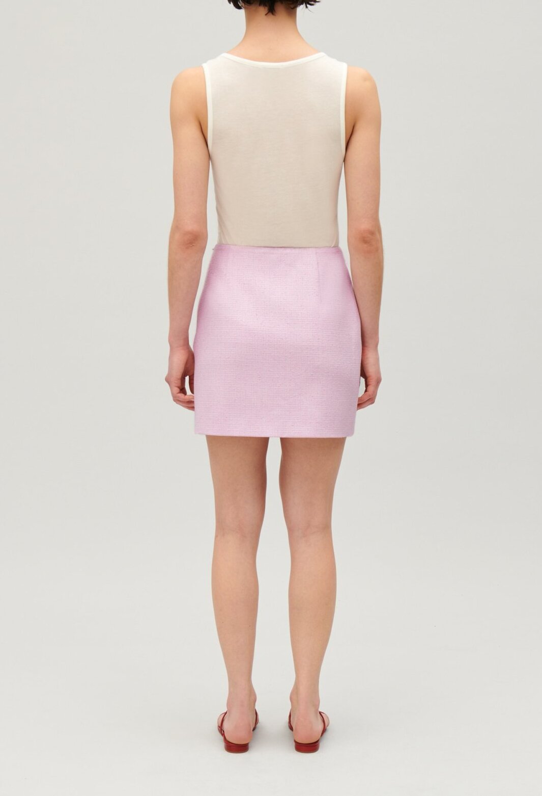 Jupe Courte Tweed Claudie Seconde Main seconde main photo 3