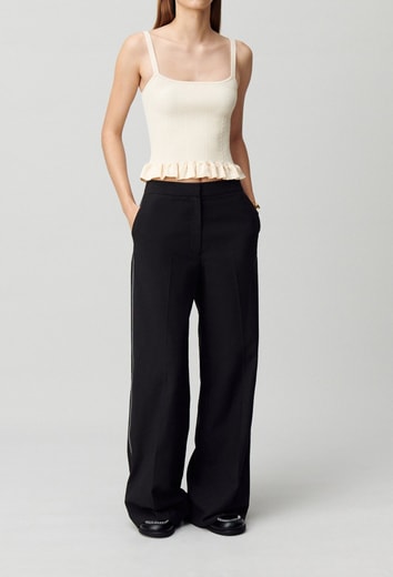 Pantalon Droit Large Claudie Seconde Main seconde main photo 2