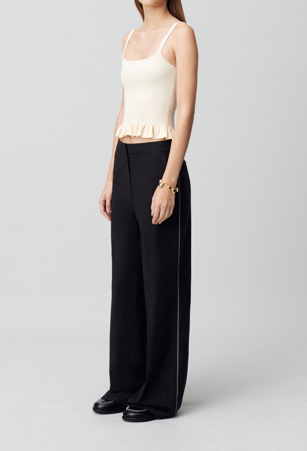 Pantalon Droit Large Claudie Seconde Main seconde main photo 5
