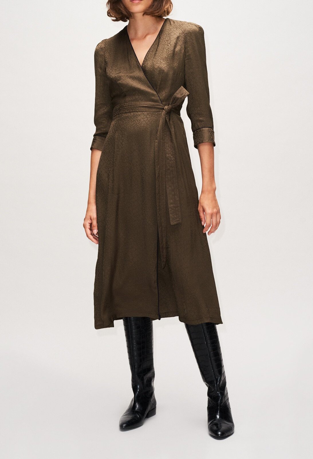 Photo produit Robe Longue Cache Cœur Esprit Kimono numéro 0