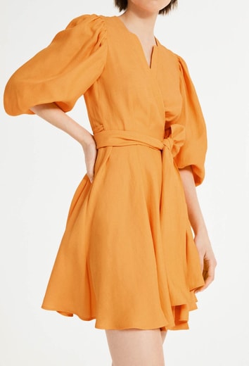 Robe Courte Portefeuille Claudie Seconde Main seconde main photo 2