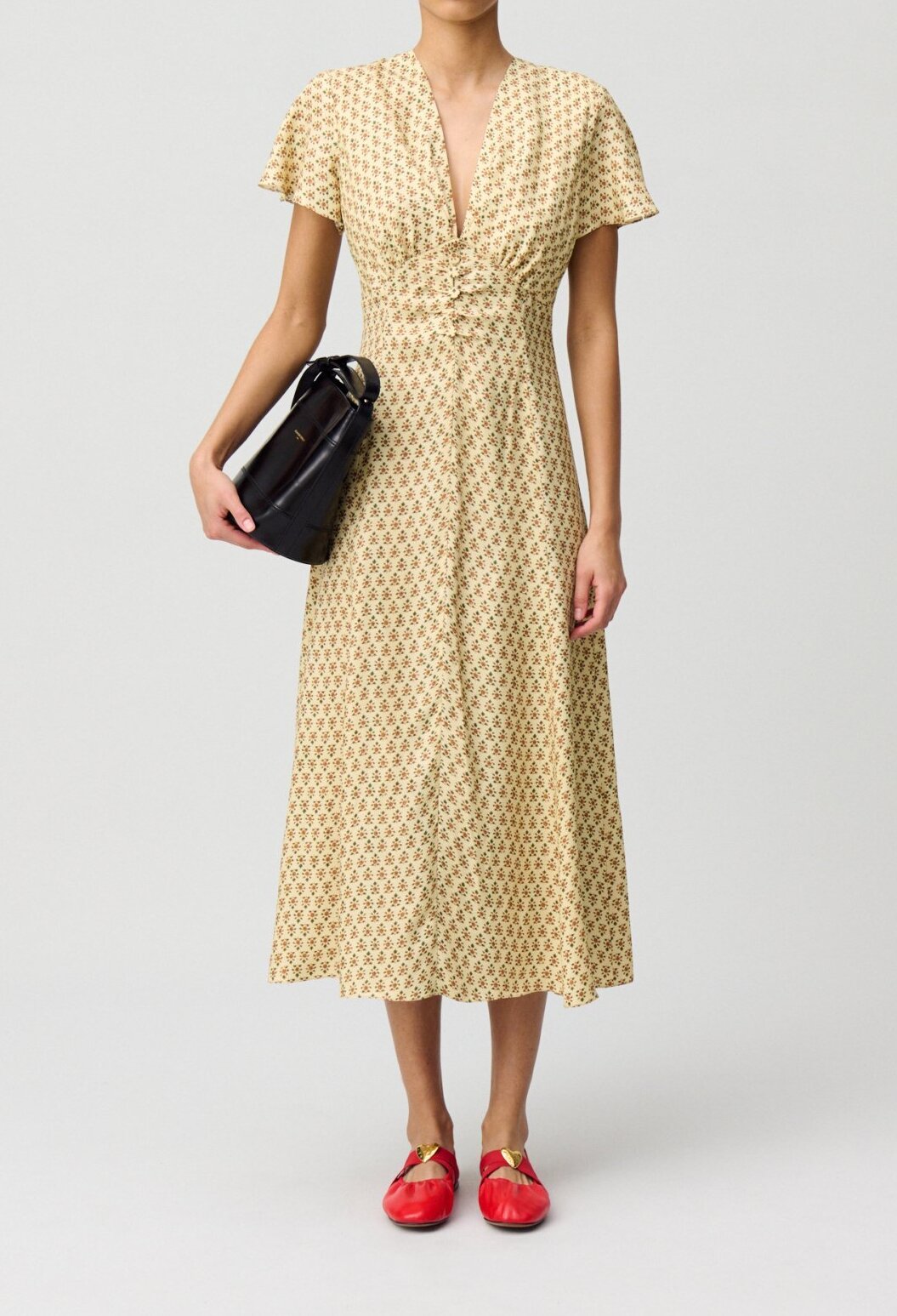Robe Mi-Longue Claudie Seconde Main seconde main photo 4