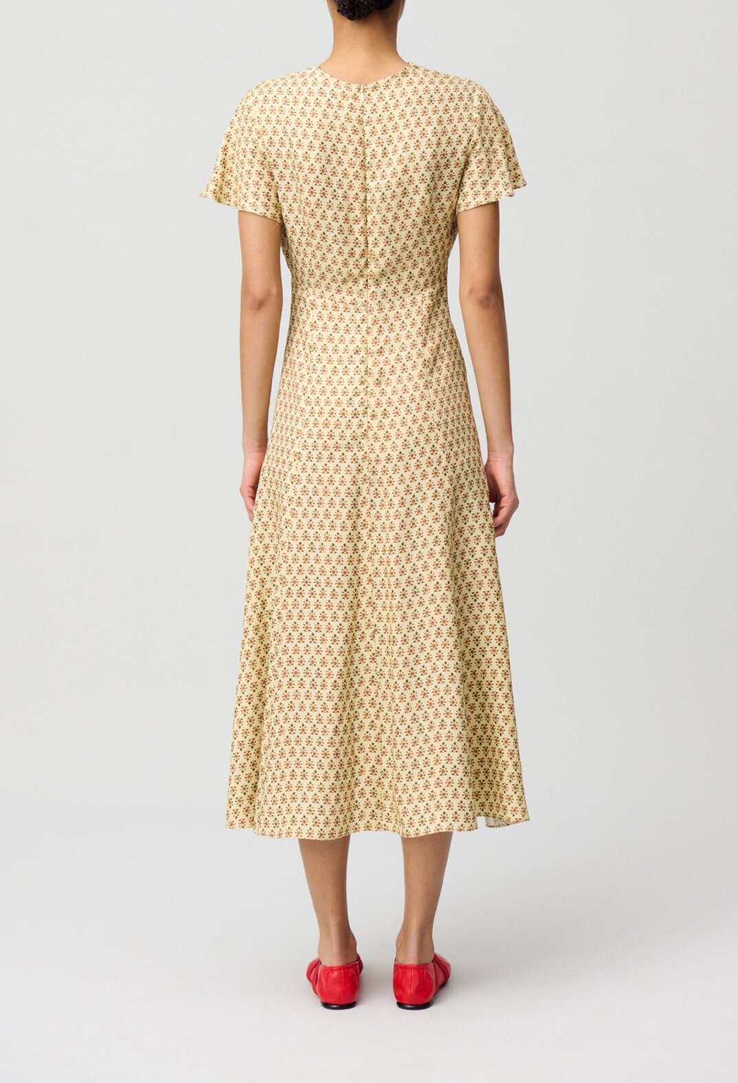 Robe Mi-Longue Claudie Seconde Main seconde main photo 3