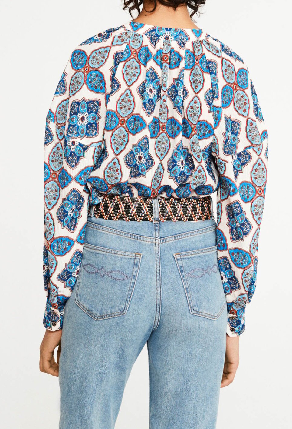 Blouse Imprimée Claudie Seconde Main seconde main photo 4