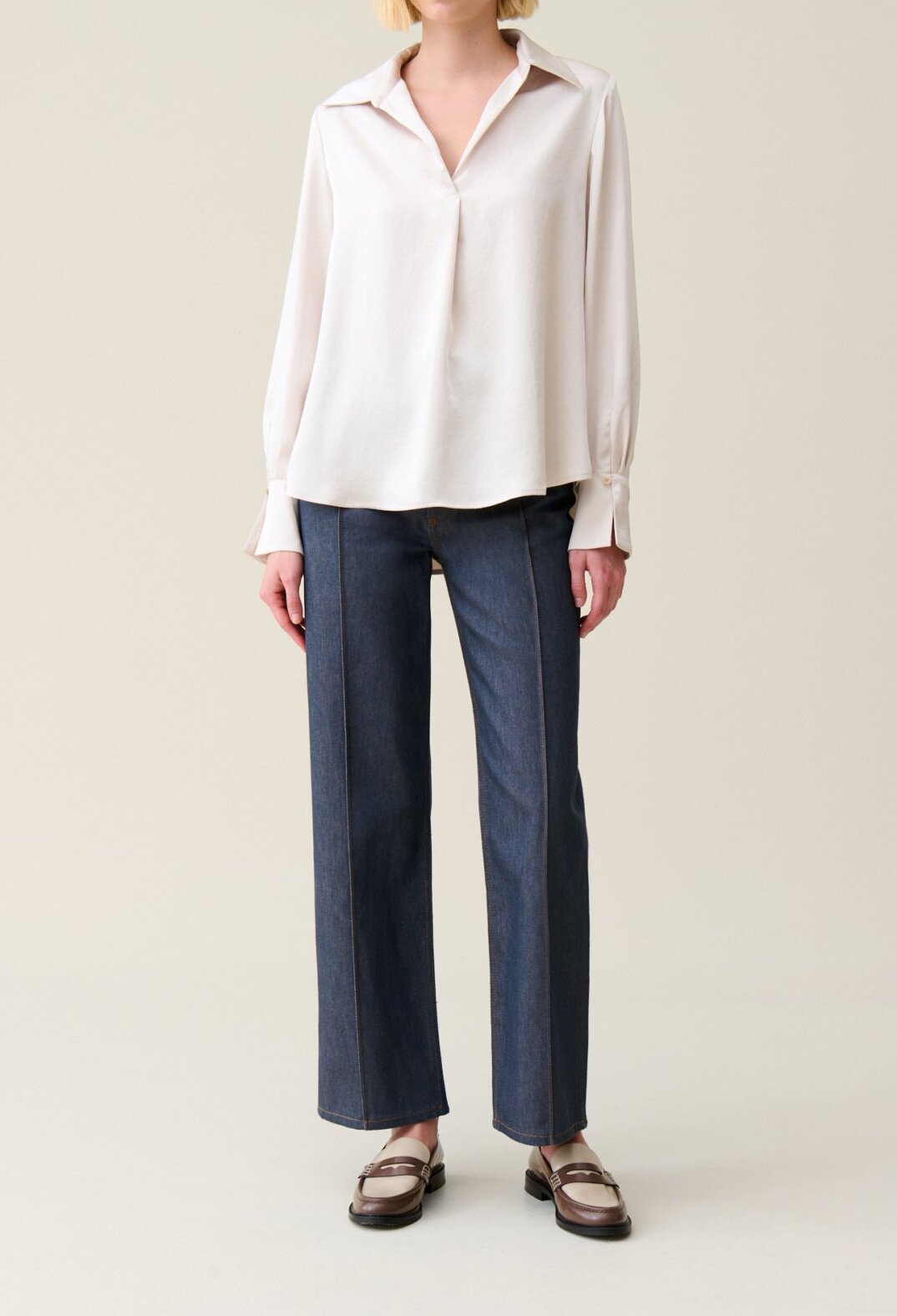 Blouse Fluide Plissée Claudie Seconde Main seconde main photo 2