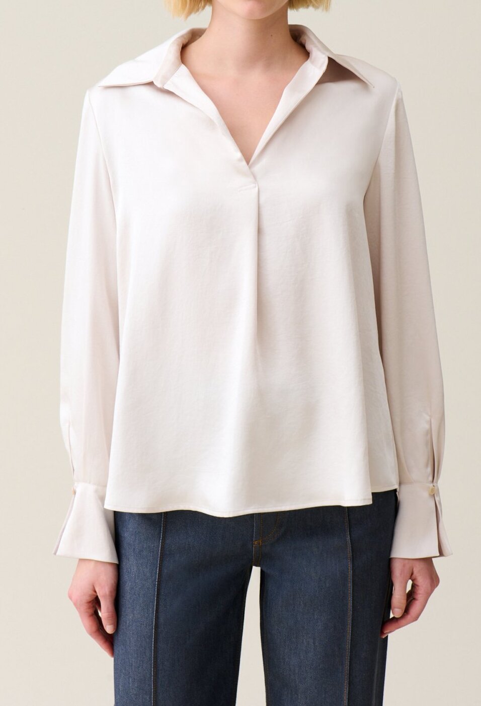 Blouse Fluide Plissée Claudie Seconde Main seconde main photo 6