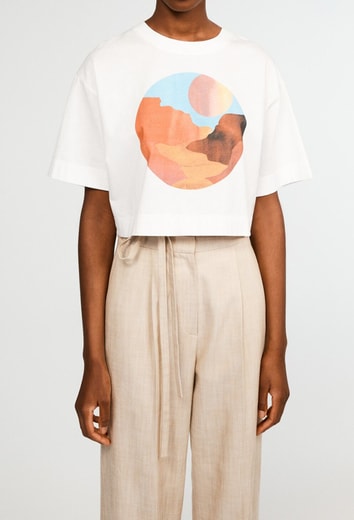T-Shirt Court En Coton Biologique Claudie Seconde Main seconde main photo 2