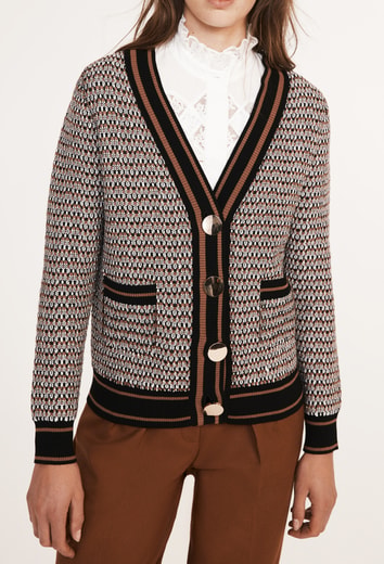 Cardigan En Maille Claudie Seconde Main seconde main photo 2