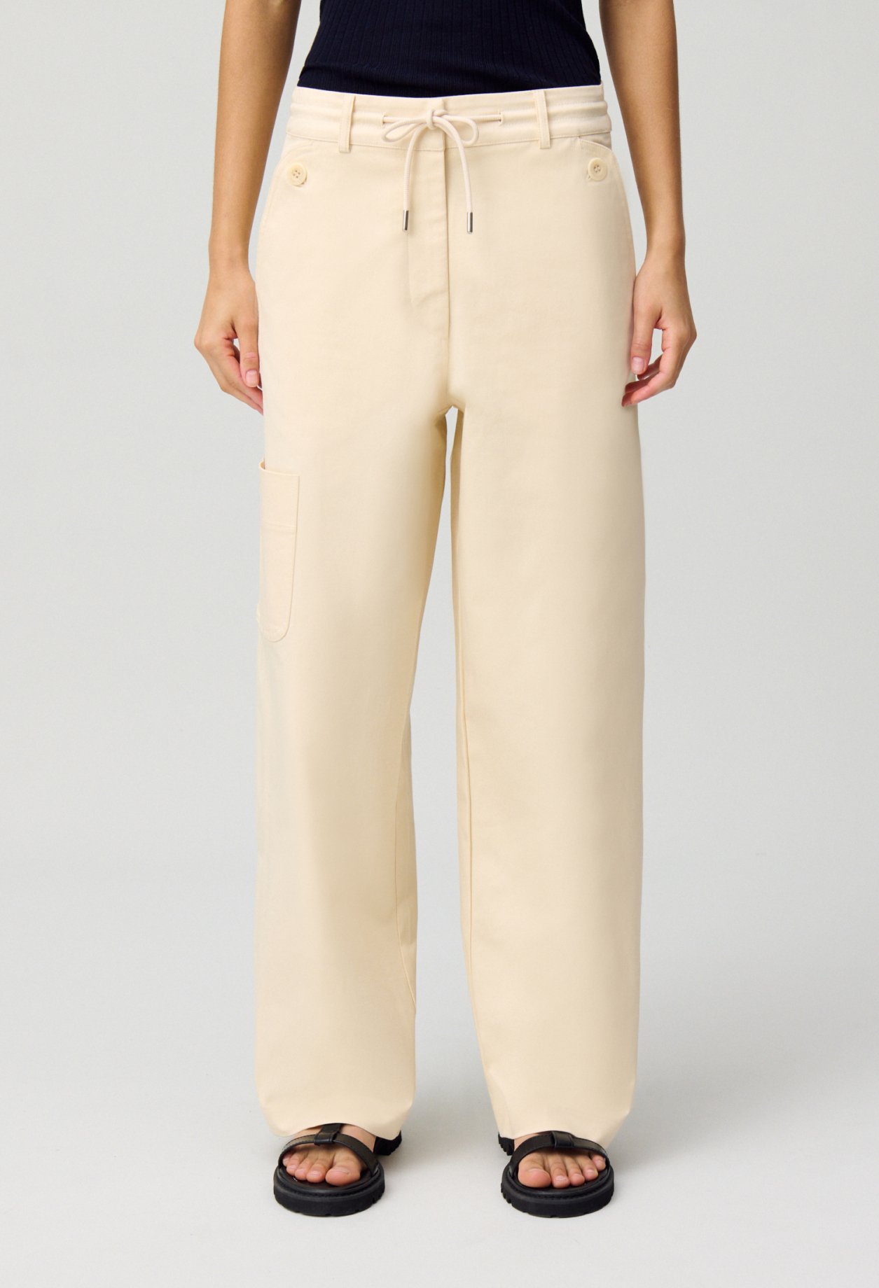 Pantalon Cargo Taille Basse Claudie Seconde Main seconde main photo 4