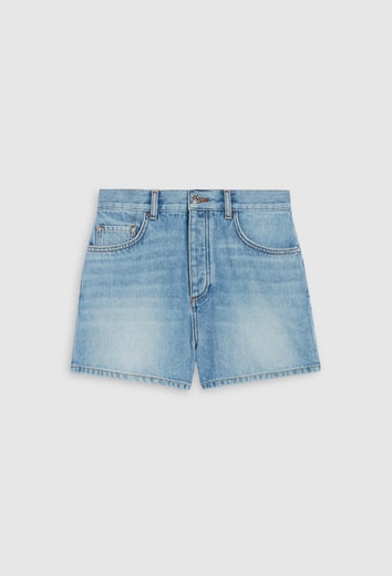 Short Jean Bleu Claudie Seconde Main seconde main photo 1