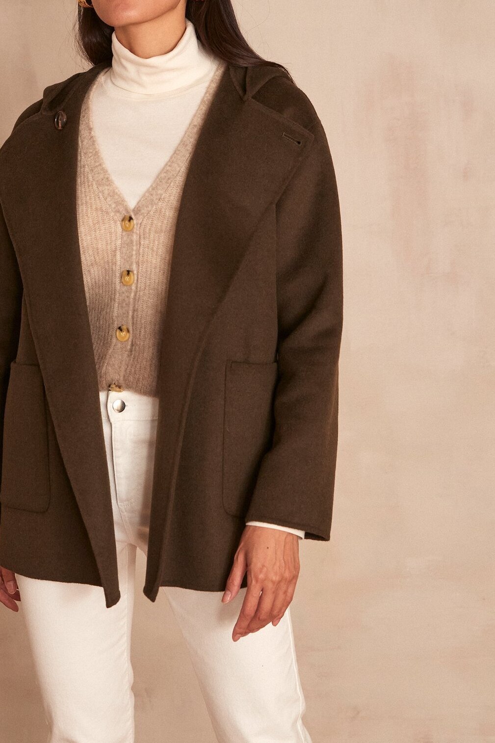 Manteau en laine FLAVIE Maison 123 seconde main photo 3