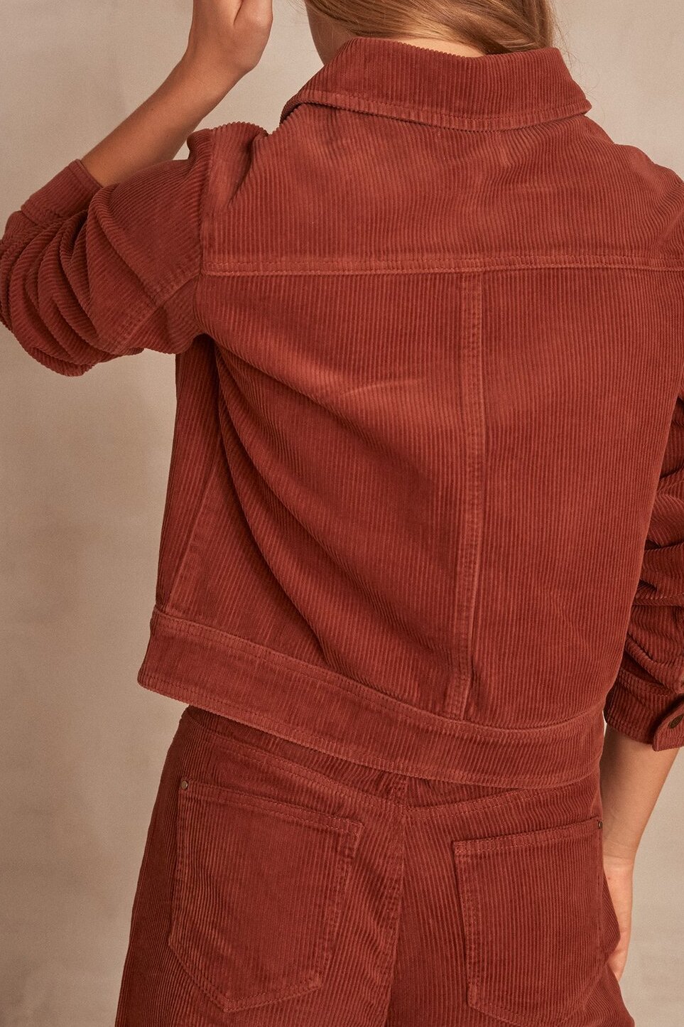 Veste en velours Donna Maison 123 seconde main photo 3
