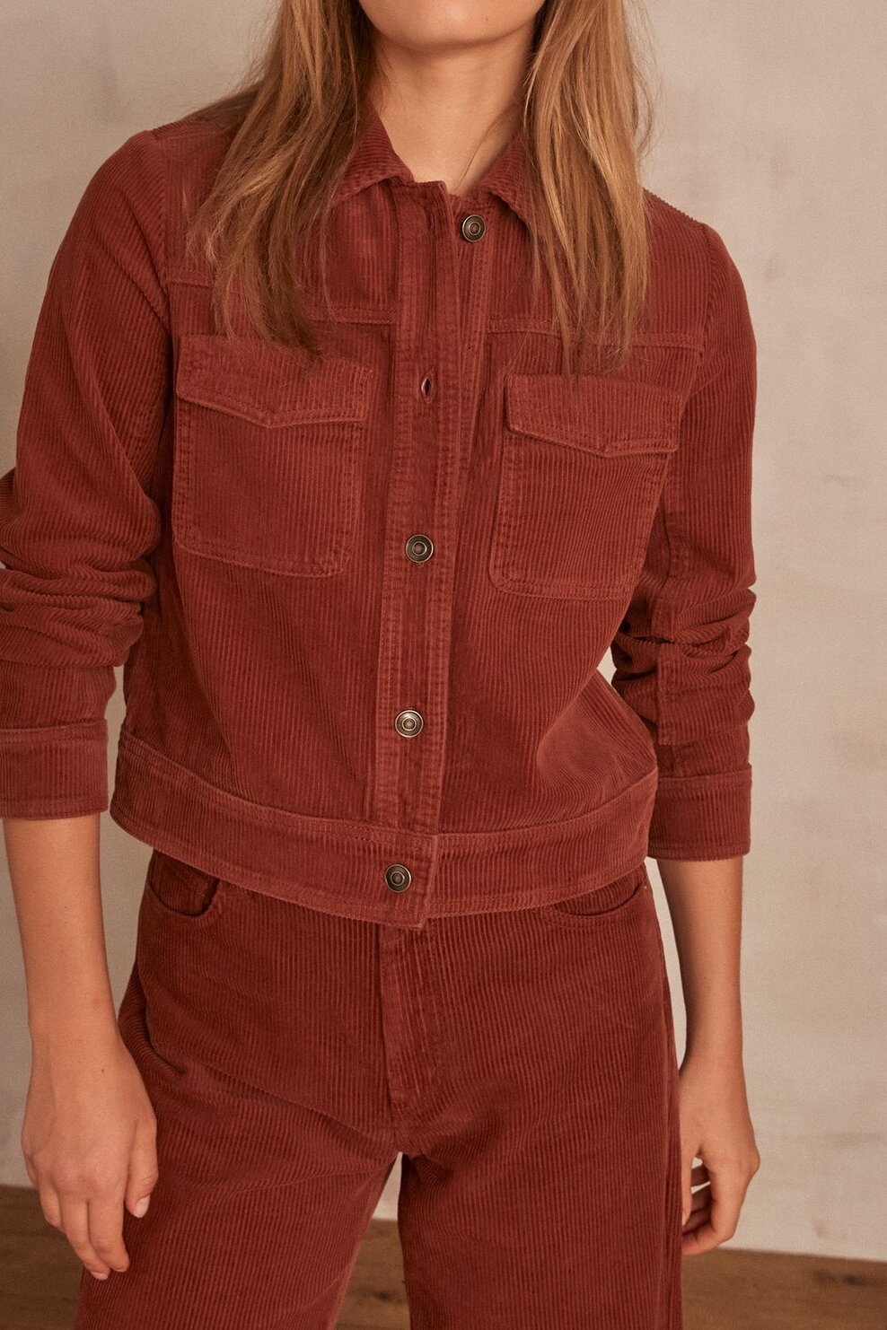 Veste en velours Donna Maison 123 seconde main photo 1