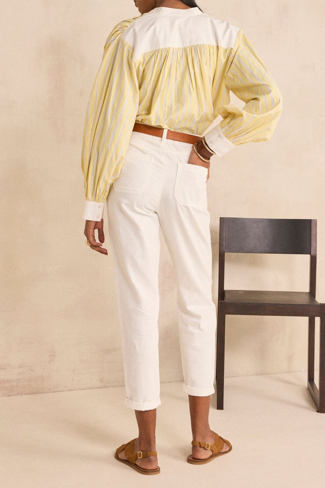Pantalon NALLA en coton Maison 123 seconde main photo 4