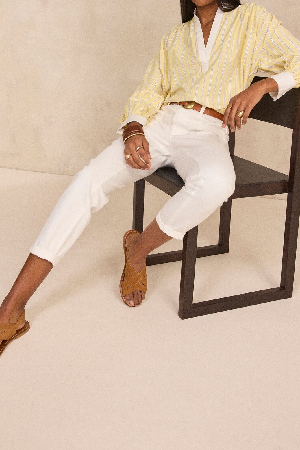Pantalon NALLA en coton Maison 123 seconde main photo 1