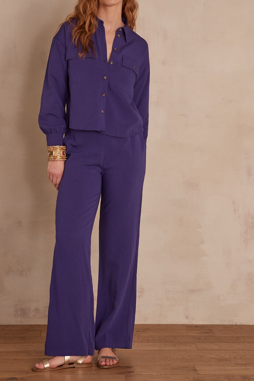 Pantalon large LEANA Maison 123 seconde main photo 1