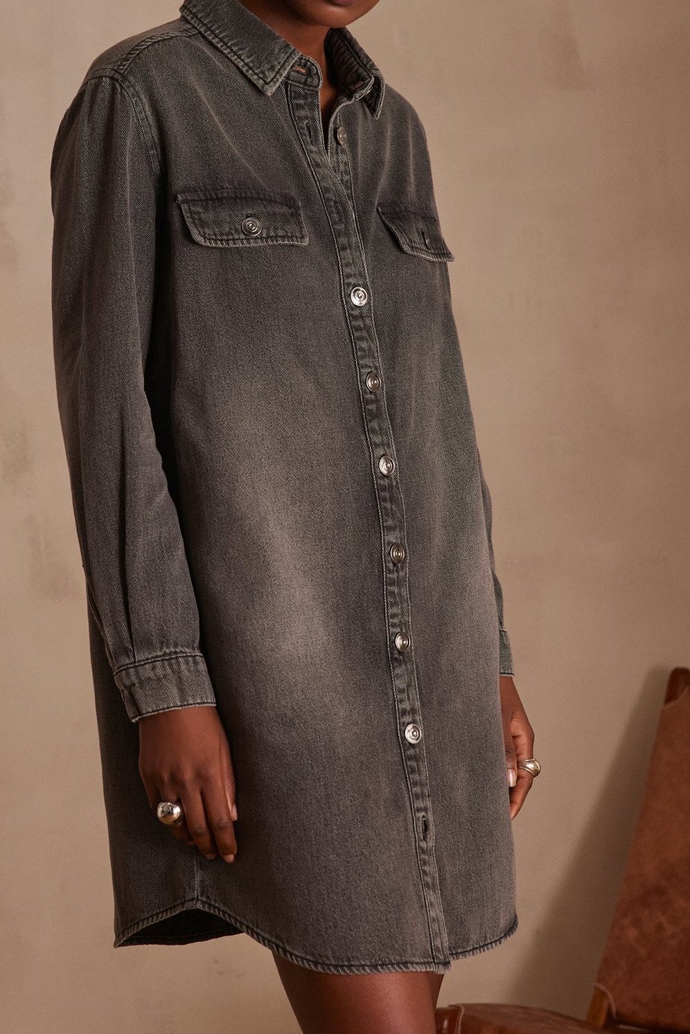 Robe en jean MERCY Maison 123 seconde main photo 3