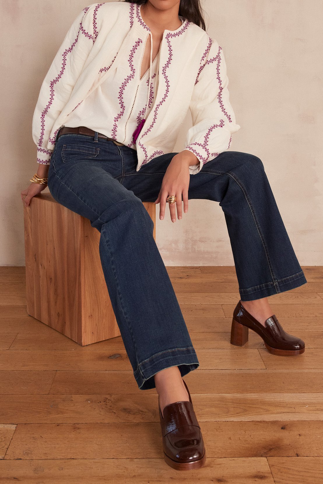 Photo produit Jean évasé LUNA numéro 1