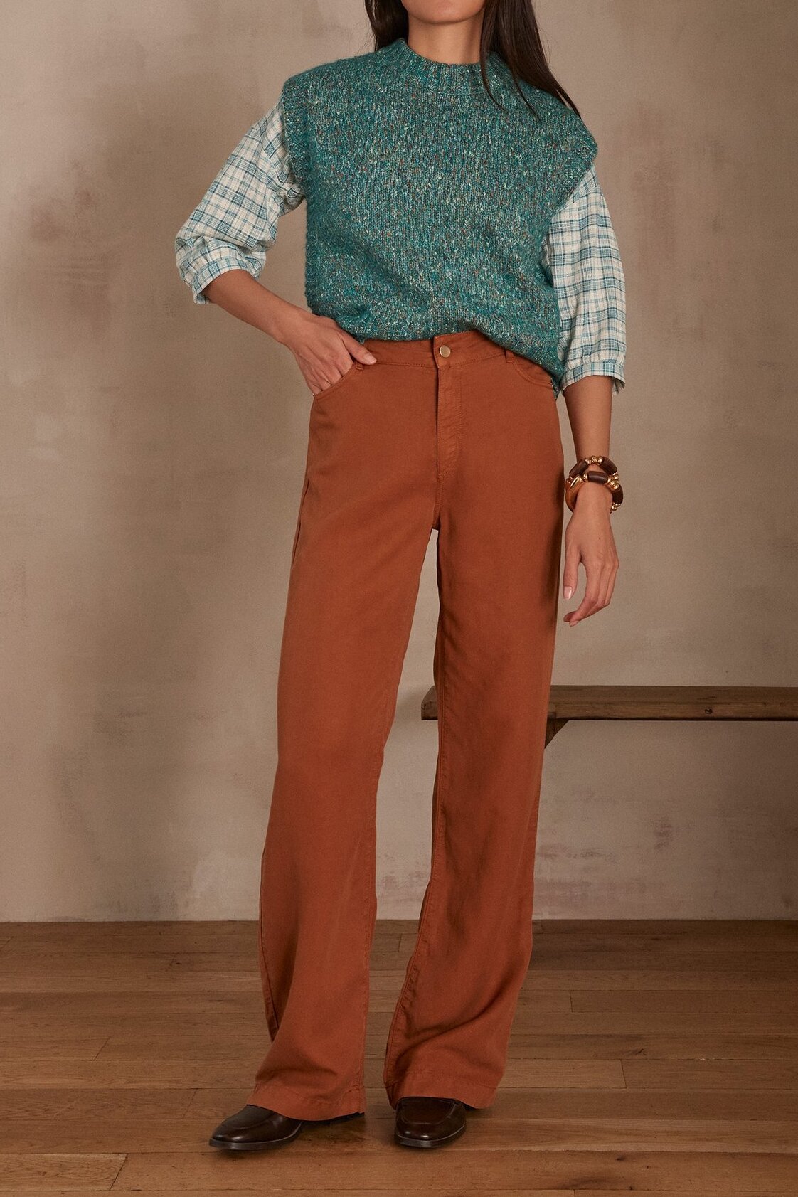 Pantalon large SANDY Maison 123 seconde main photo 1