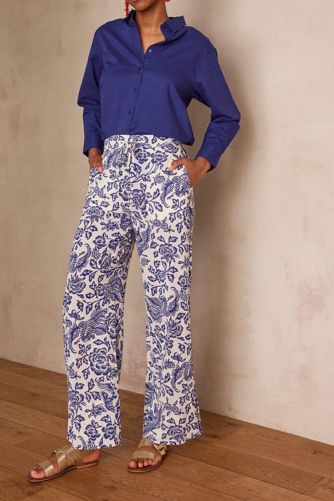 Pantalon PRINCE en coton Maison 123 seconde main photo 1