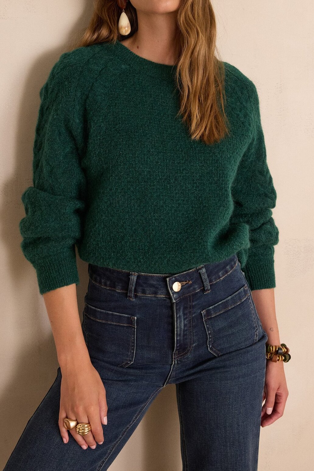 Pull BRUNO en laine et mohair Maison 123 seconde main photo 1