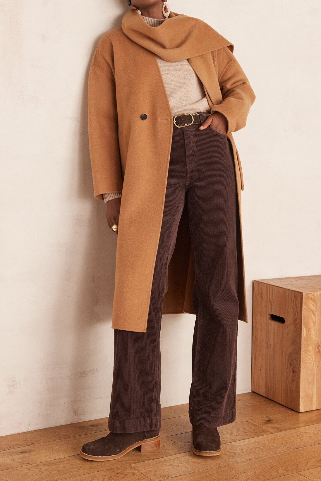 Pantalon LISA en velours Maison 123 seconde main photo 1