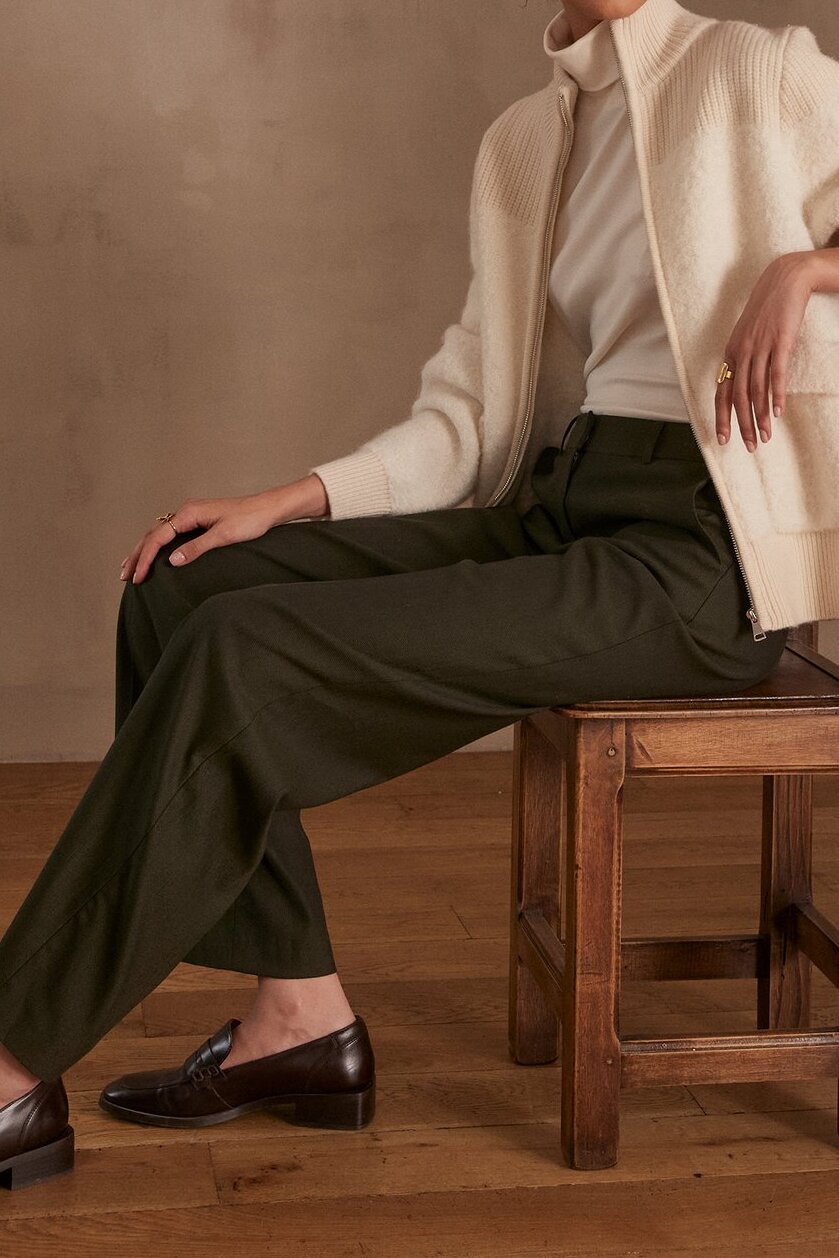 Photo produit Cardigan en laine et alpaga CLAUDIO numéro 0