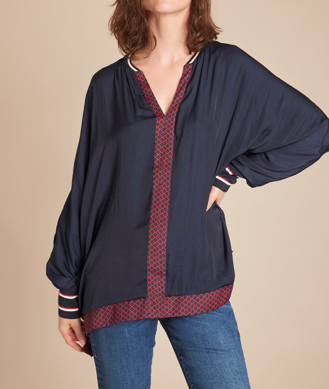 Blouse tunique imprimée Melanie Maison 123 seconde main photo 2