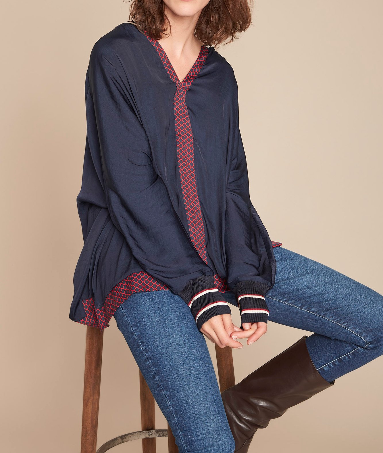 Blouse tunique imprimée Melanie Maison 123 seconde main photo 1