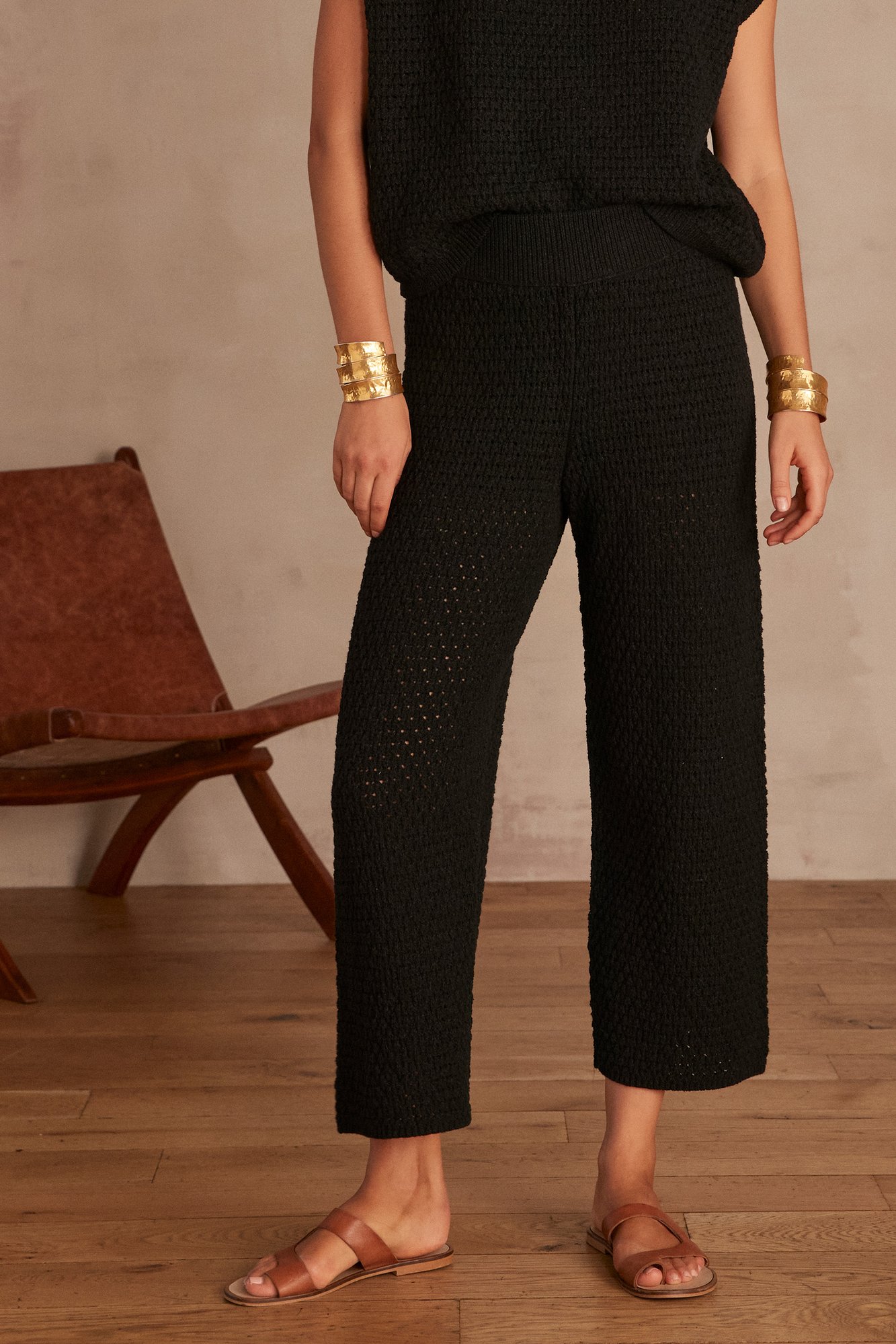 Pantalon en crochet Paloma Maison 123 seconde main photo 1