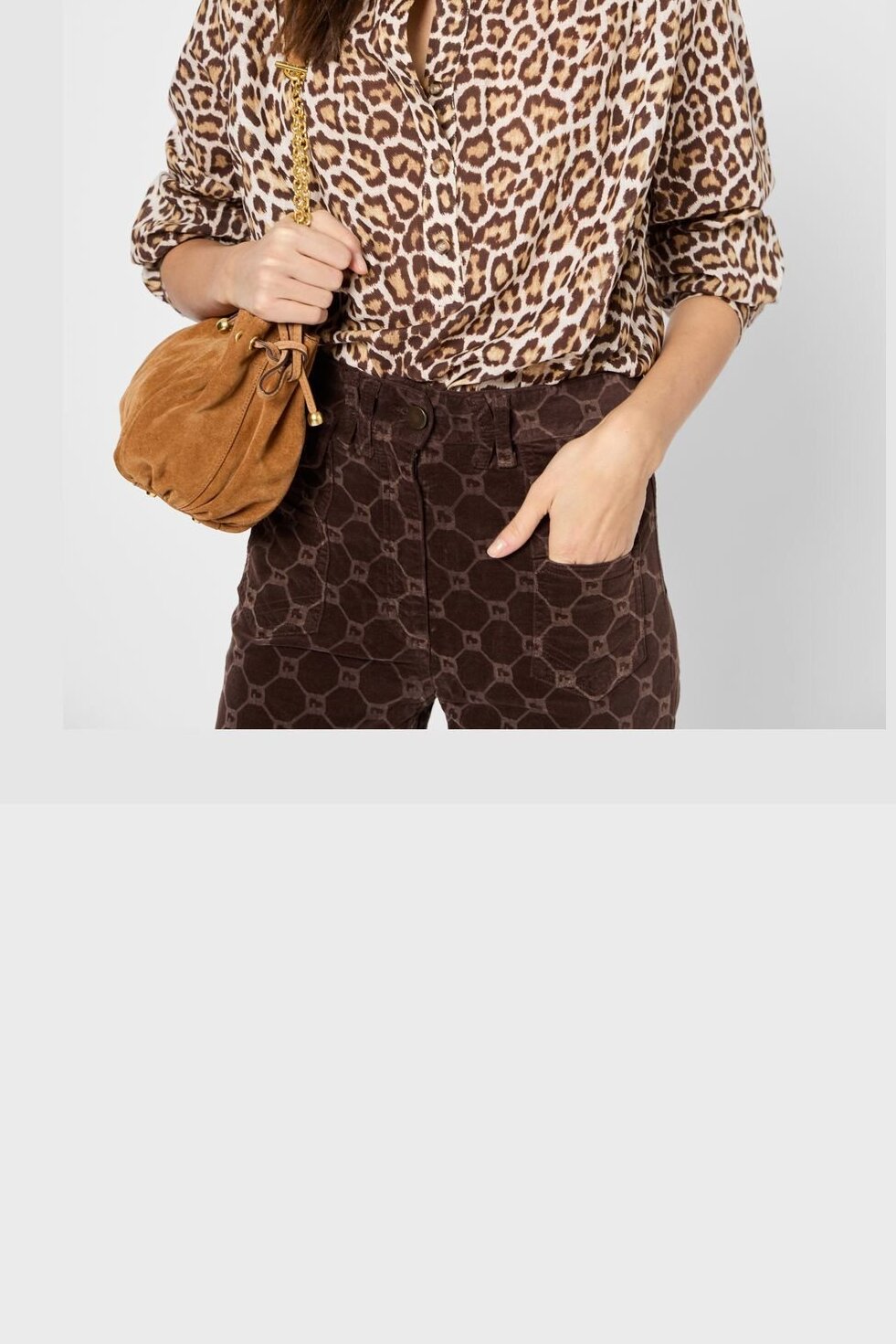 Blouse léopard en coton - UTHIA Gerard Darel seconde main photo 6