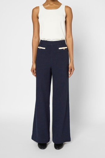 Pantalon de tailleur esprit tweed - LORNA Gerard Darel seconde main photo 2