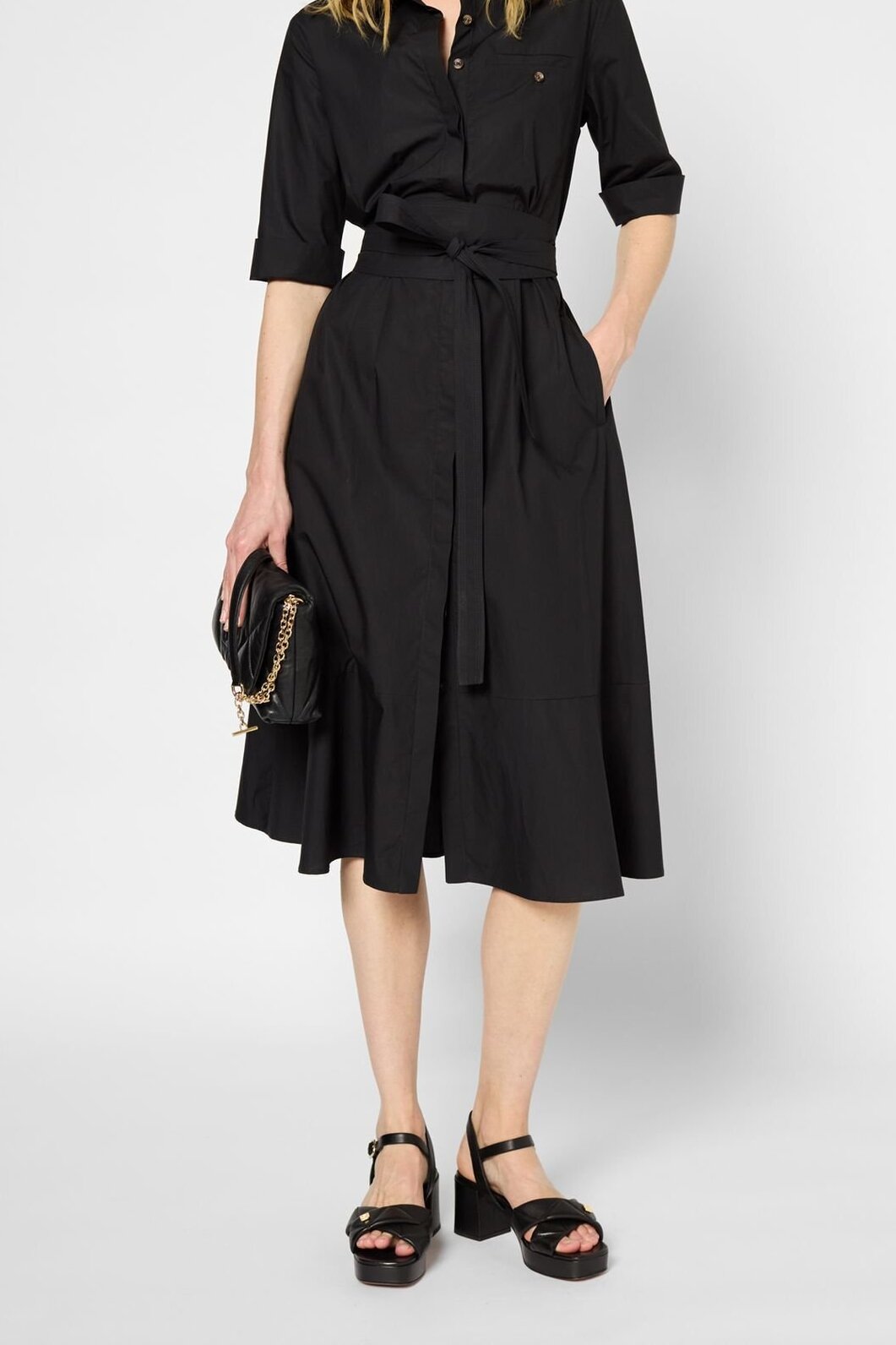 Robe chemise en coton - PERRINE Gerard Darel seconde main photo 6