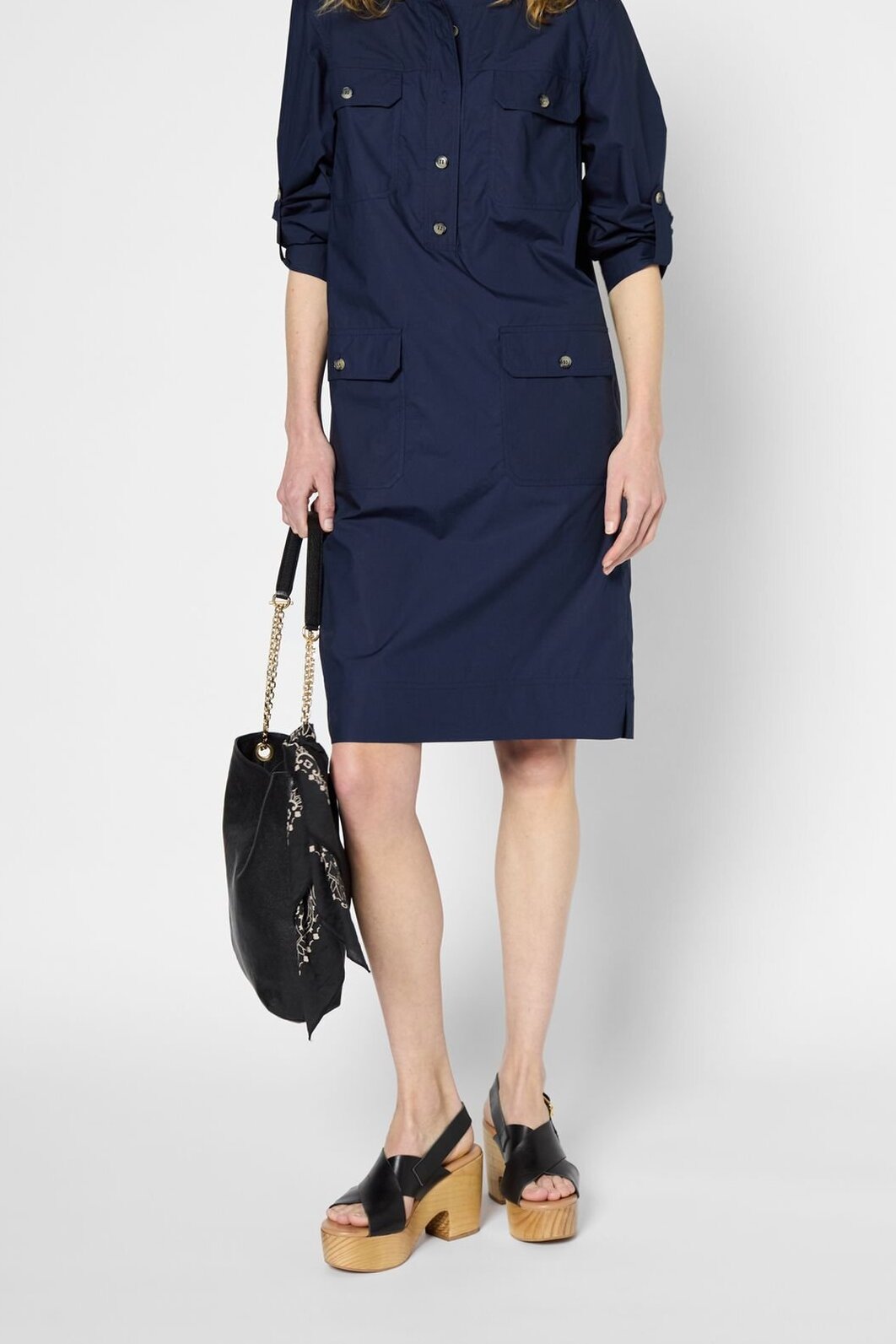 Robe courte et droite en coton - PYRENE Gerard Darel seconde main photo 5