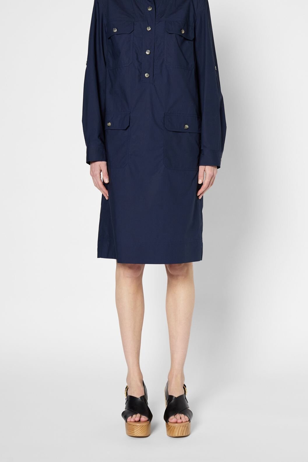 Robe courte et droite en coton - PYRENE Gerard Darel seconde main photo 2