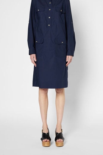 Robe courte et droite en coton - PYRENE Gerard Darel seconde main photo 2