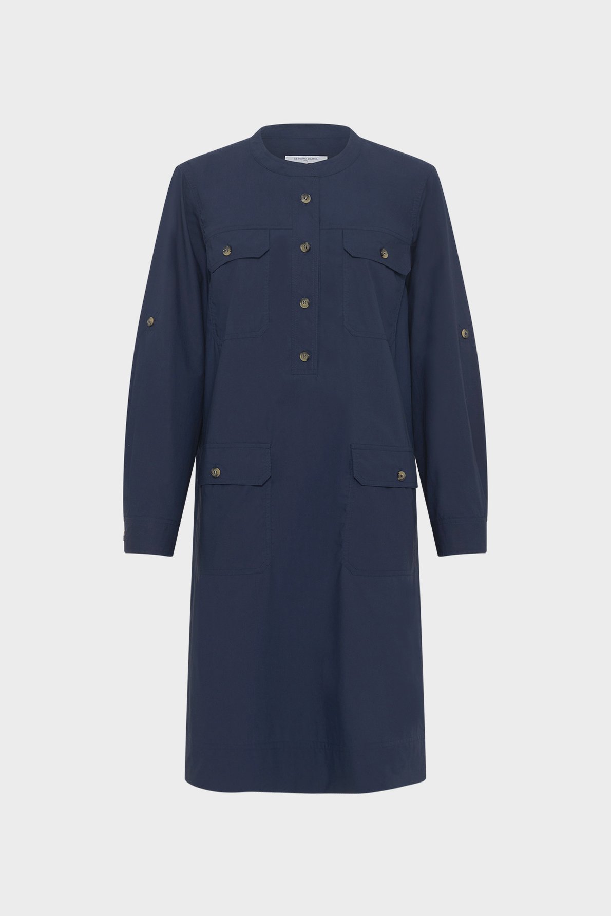 Robe courte et droite en coton - PYRENE Gerard Darel seconde main photo 6