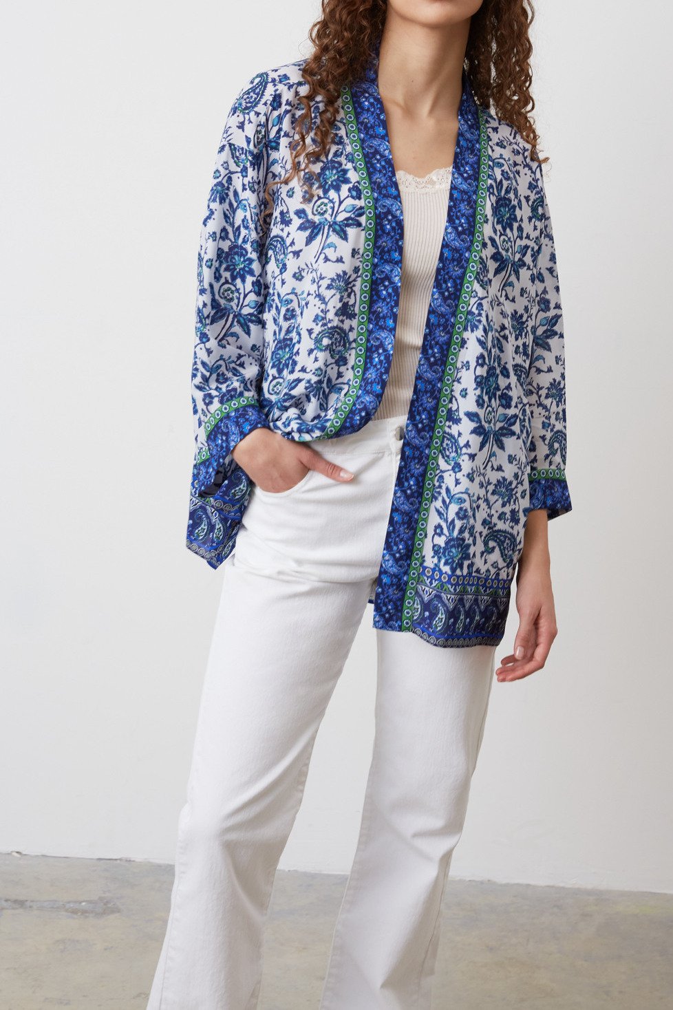 Kimono à fleurs - NALINE Gerard Darel seconde main photo 5