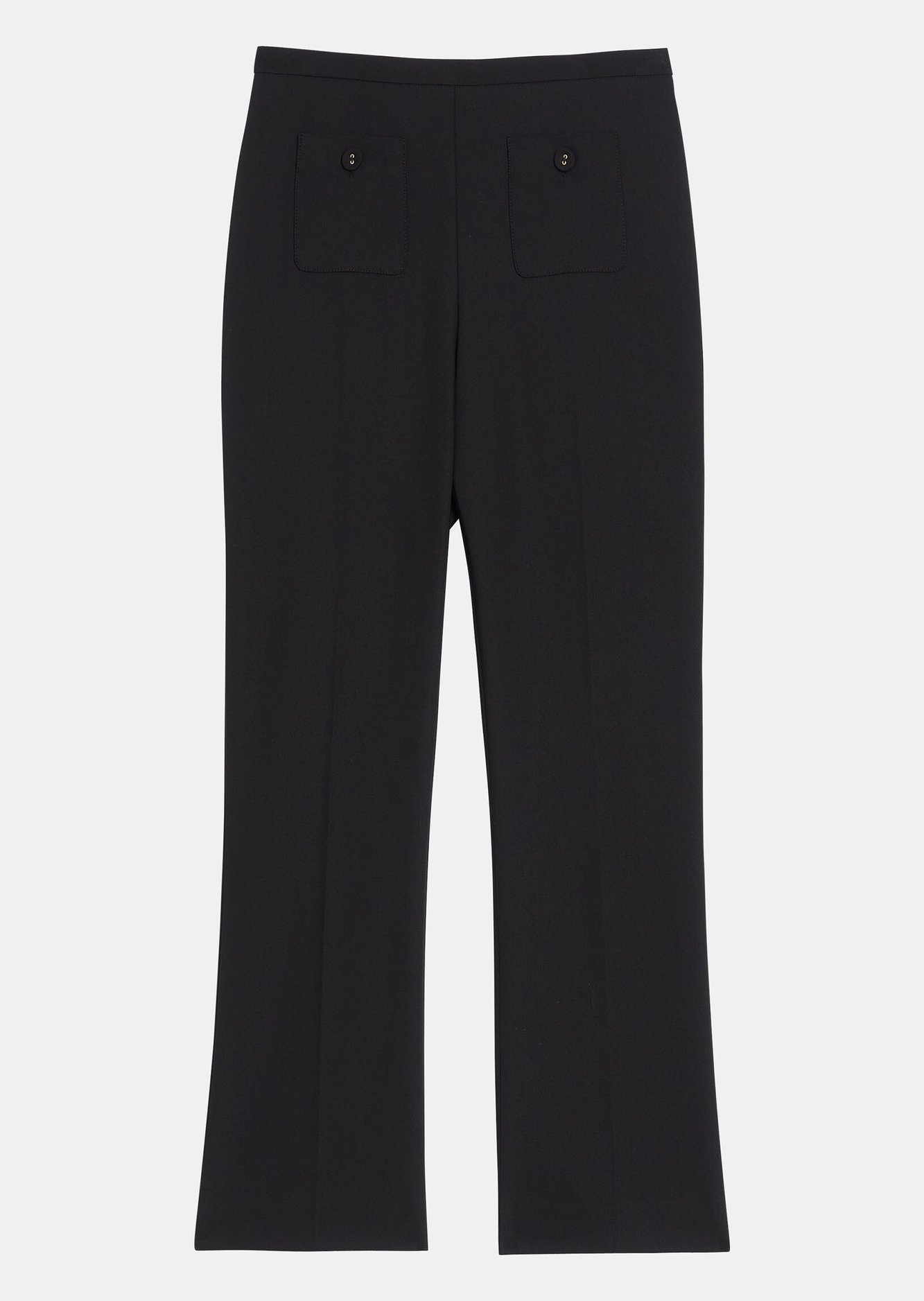 Pantalon Paquerette noir en coton Tara Jarmon seconde main photo 1