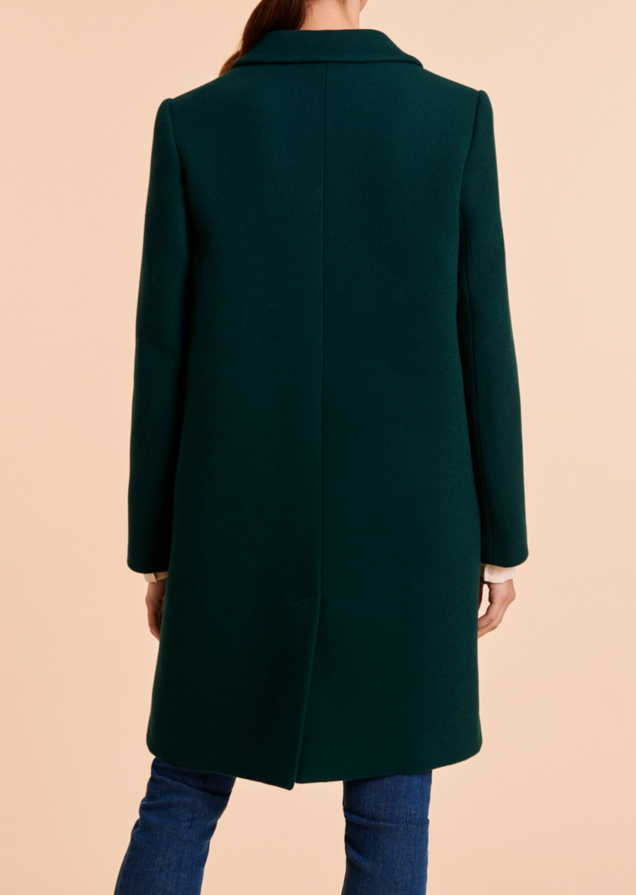 Manteau Meline vert Tara Jarmon seconde main photo 4